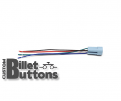 Pigtails Connector for 25mm Billet Buttons with LED