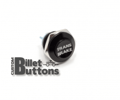 TRANS BRAKE 16mm Custom Billet Buttons