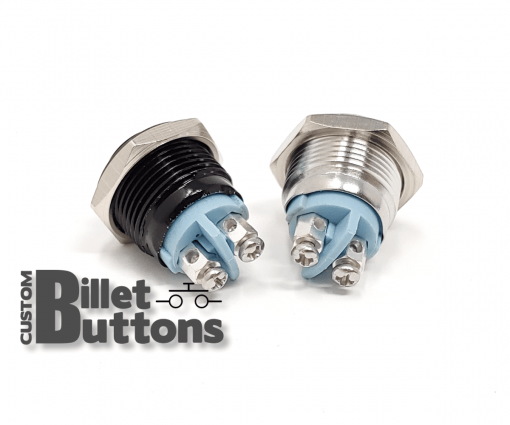 16mm Custom Billet Buttons