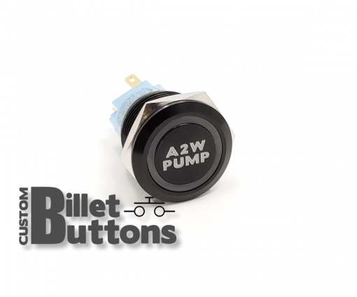 A2W PUMP 19mm Custom Billet Buttons