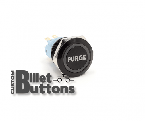 PURGE 19mm Custom Billet Buttons