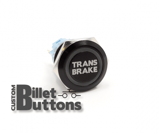 TRANS BRAKE 19mm Custom Billet Buttons