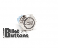 LAUNCH CONTROL 19mm Custom Billet Buttons