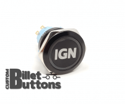 IGN 25mm Laset Etched Billet Buttons