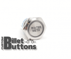 WATER METH 25mm Custom Billet Buttons