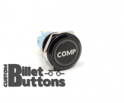 COMP 19mm Laser Etched Billet Buttons