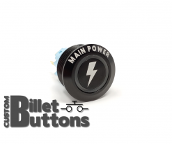 MAIN POWER 22mm Laser Etched Billet Buttons