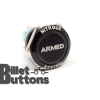 NITROUS SYSTEM ARMED 25mm Custom Billet Buttons